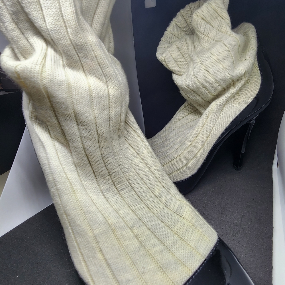 CHANEL Sock Boots
